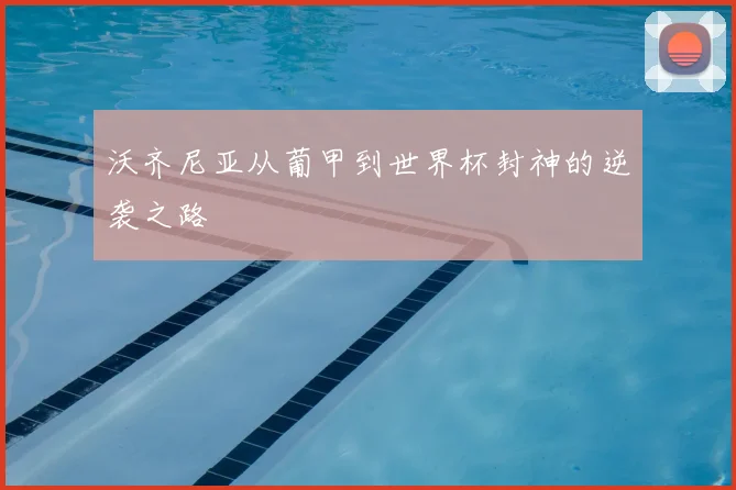 沃齐尼亚从葡甲到世界杯封神的逆袭之路